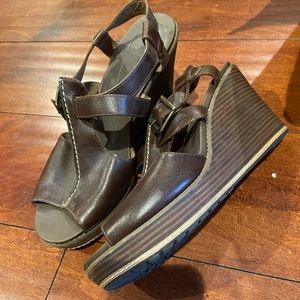 Strappy Timberland sandals, size 11